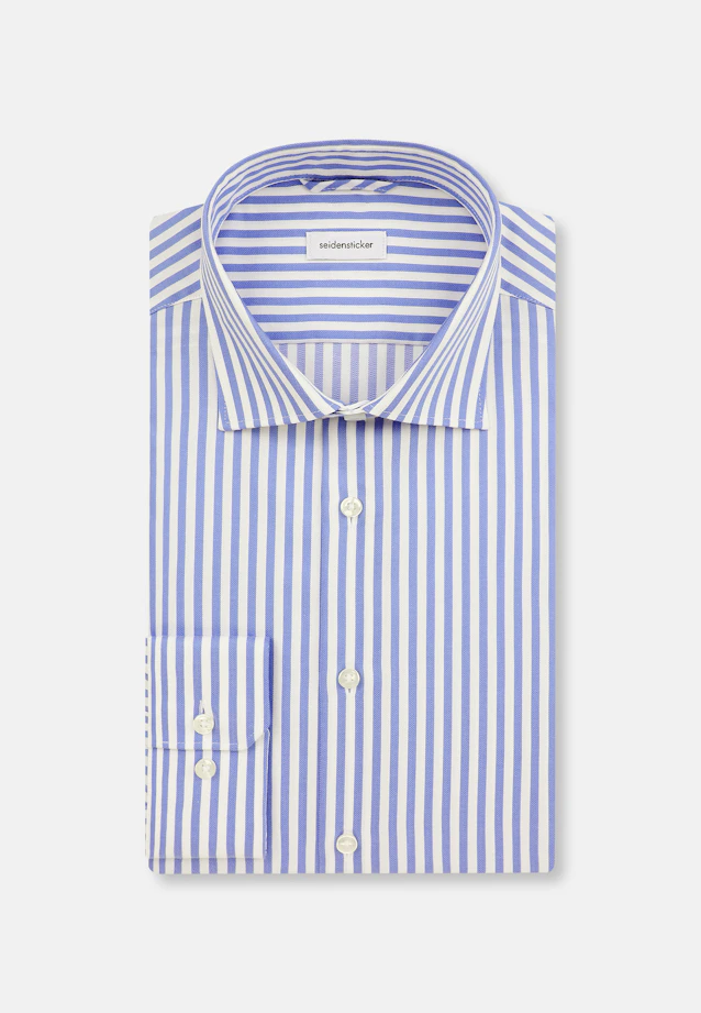 Slim Business shirt Stripes in Light Blue |  Seidensticker Onlineshop