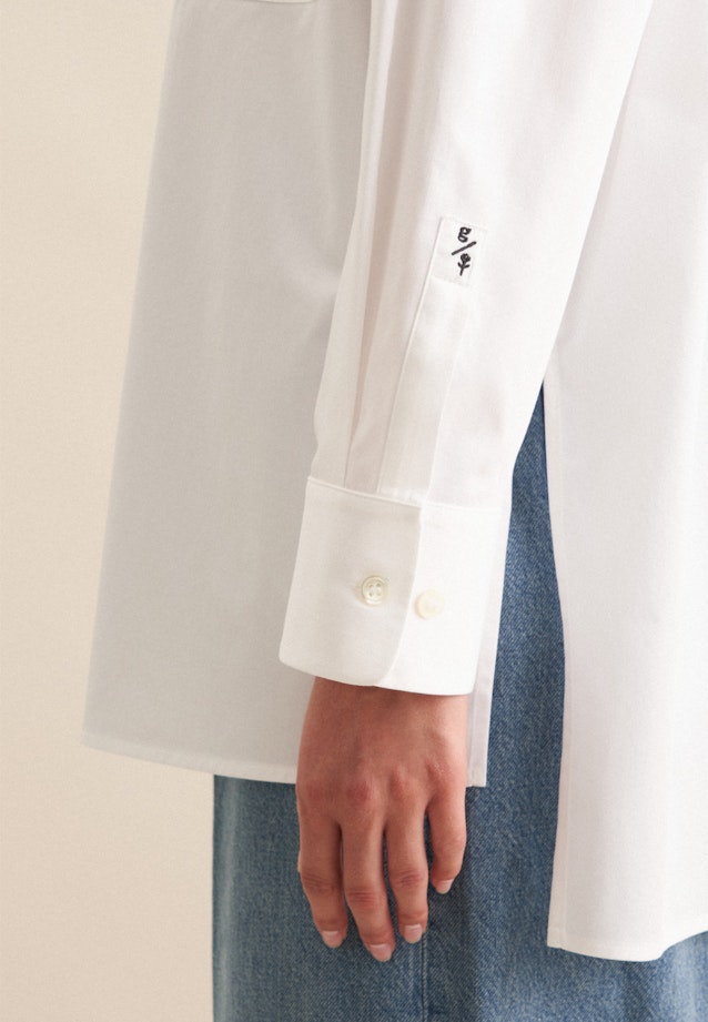 Chemisier Twill (sergé) in Blanc |  Seidensticker Onlineshop