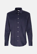 Regular Casual Hemd Uni in Dunkelblau |  Seidensticker Onlineshop