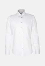 Slim Business Hemd Uni in Weiß |  Seidensticker Onlineshop