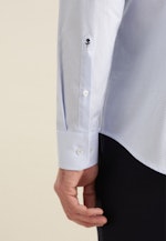 Twill Business Shirt in Slim with Kent-Collar and extra long sleeve in Light Blue |  Seidensticker Onlineshop