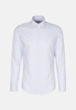 Slim Business shirt Print in Light Blue |  Seidensticker Onlineshop