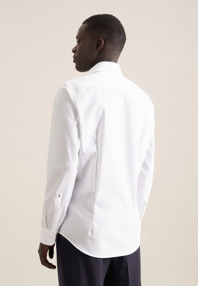 X-Slim Business shirt Uni in White | Seidensticker online shop