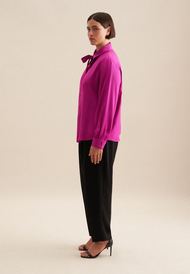 Grande taille Collar Shirt Blouse in Purple |  Seidensticker Onlineshop