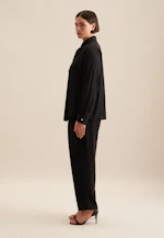 Chemisier chemise Uni in Noir |  Seidensticker Onlineshop