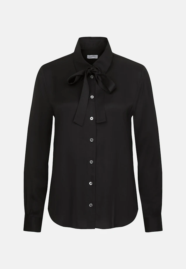 Chemisier chemise Uni in Noir |  Seidensticker Onlineshop