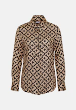 Shirt blouse Print in Ecru |  Seidensticker Onlineshop