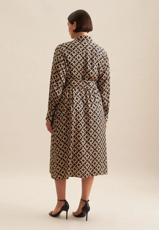 Robe Imprimé in Ecru |  Seidensticker Onlineshop