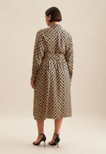Robe Imprimé in Ecru |  Seidensticker Onlineshop