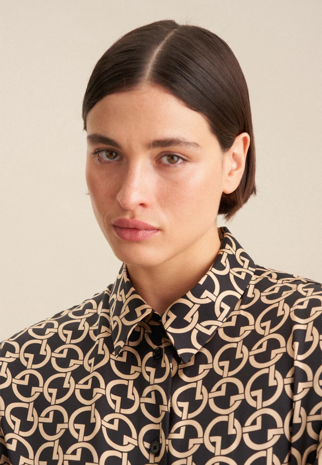 Robe Imprimé in Ecru |  Seidensticker Onlineshop
