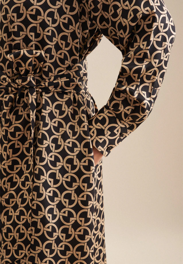 Robe Imprimé in Ecru |  Seidensticker Onlineshop