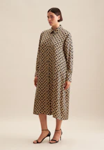 Robe Imprimé in Ecru |  Seidensticker Onlineshop