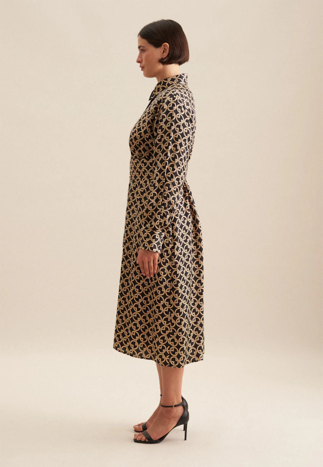 Robe Imprimé in Ecru |  Seidensticker Onlineshop