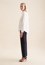 Twill Shirt Blouse in White |  Seidensticker Onlineshop