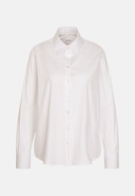 Twill Shirt Blouse in White |  Seidensticker Onlineshop