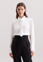 Chemisier chemise Uni in Blanc |  Seidensticker Onlineshop