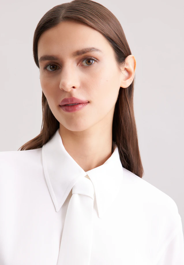 Shirt blouse Uni in White |  Seidensticker Onlineshop