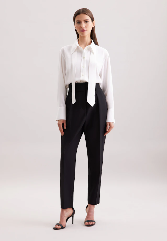 Shirt blouse Uni in White |  Seidensticker Onlineshop