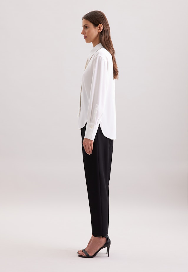Chemisier chemise Uni in Blanc |  Seidensticker Onlineshop