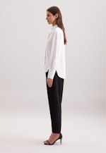 Chemisier chemise Uni in Blanc |  Seidensticker Onlineshop