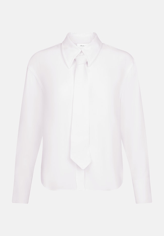 Chemisier chemise Uni in Blanc |  Seidensticker Onlineshop