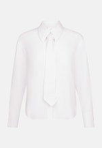 Chemisier chemise Uni in Blanc |  Seidensticker Onlineshop