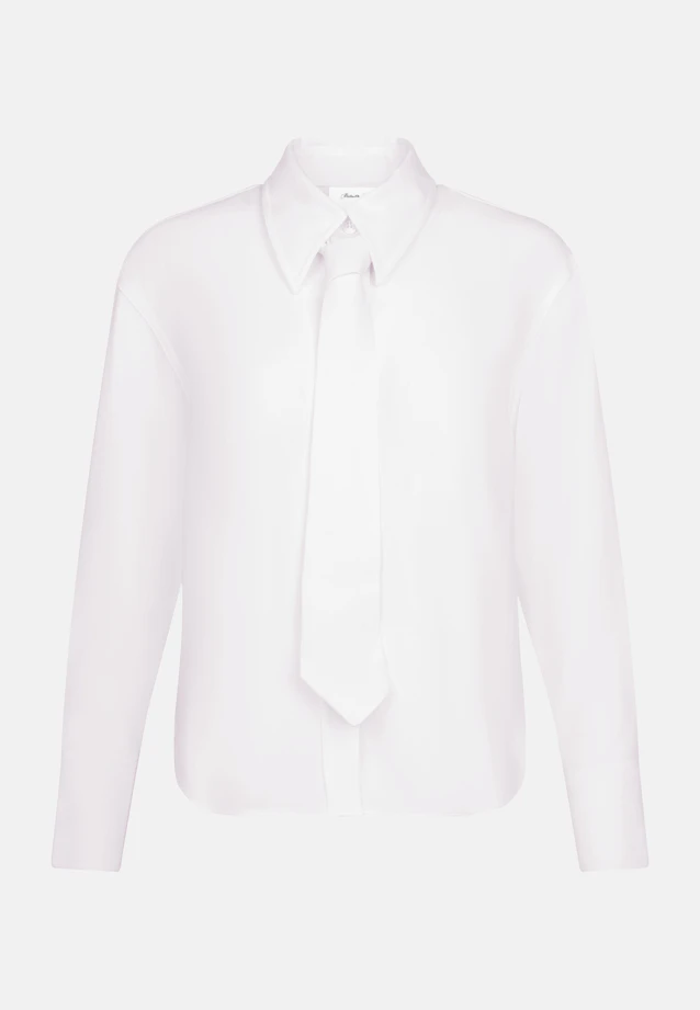 Shirt blouse Uni in White |  Seidensticker Onlineshop