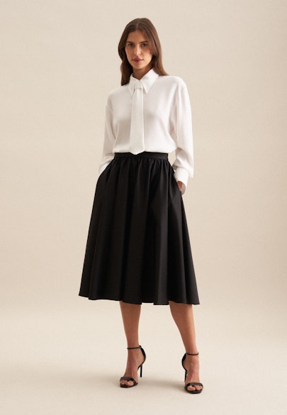 Jupe Uni in Noir |  Seidensticker Onlineshop