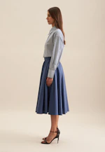 Skirt Uni in Medium Blue |  Seidensticker Onlineshop