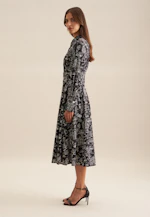 Kleid Druck in Schwarz |  Seidensticker Onlineshop
