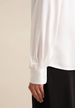 Chemisier chemise Uni in Blanc |  Seidensticker Onlineshop