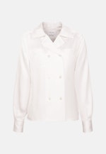 Satin Shirt Blouse in White |  Seidensticker Onlineshop