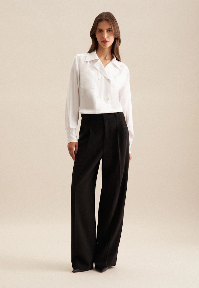 Regular Trousers Uni in Black |  Seidensticker Onlineshop