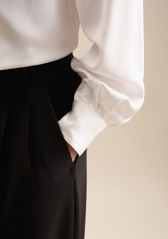 Regular Pantalons Uni in Noir | Seidensticker Onlineshop