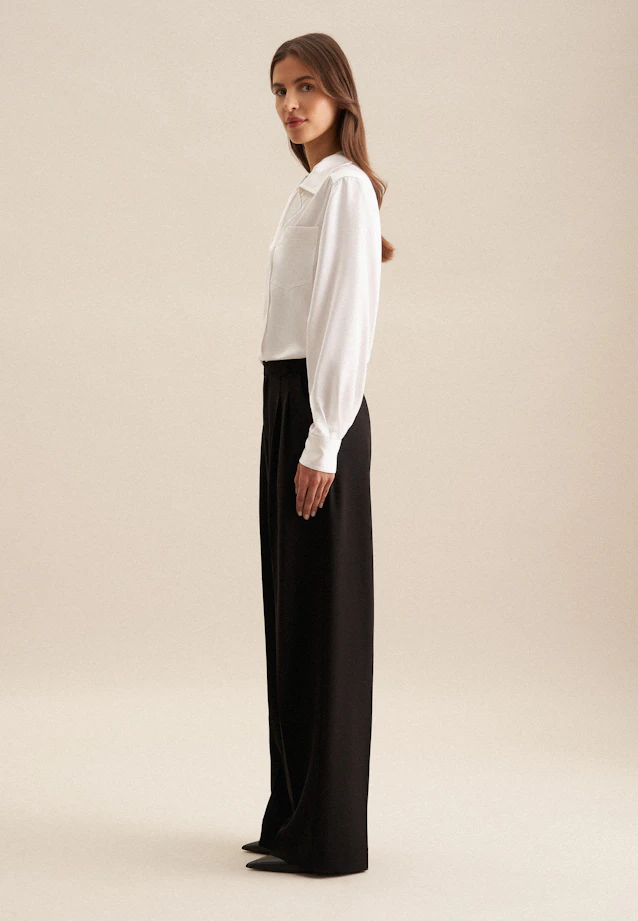 Regular Trousers Uni in Black |  Seidensticker Onlineshop