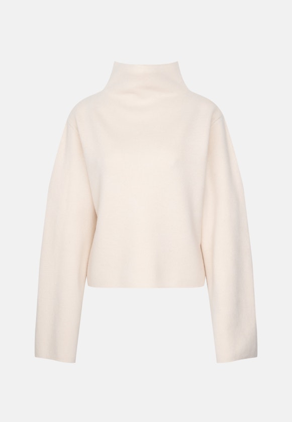 Turtleneck Pullover Oversized in Ecru |  Seidensticker Onlineshop