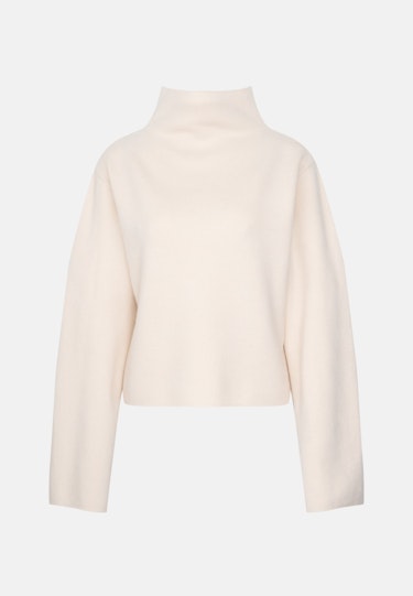 Women Turtleneck Pullover ecru Seidensticker