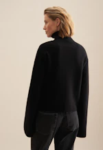 Oversized Pullover in Schwarz |  Seidensticker Onlineshop