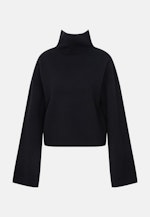 Turtleneck Pullover Oversized in Schwarz |  Seidensticker Onlineshop