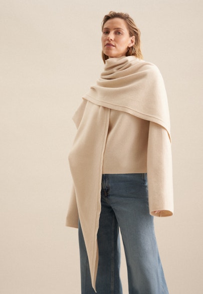 Regular Tuch in Ecru |  Seidensticker Onlineshop