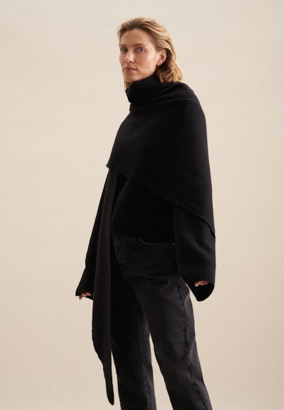 Regular Tuch in Schwarz |  Seidensticker Onlineshop