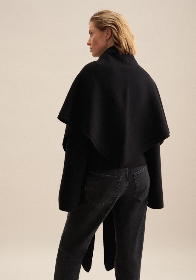 Regular Tuch in Schwarz | Seidensticker Onlineshop