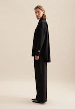 Longbluse Uni in Schwarz |  Seidensticker Onlineshop