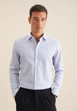 Shaped Chemise d'affaires Rayures in Bleu Moyen |  Seidensticker Onlineshop