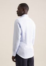 Easy-iron Satin Business Shirt in X-Slim with Kent-Collar in Light Blue |  Seidensticker Onlineshop