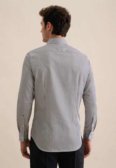 X-Slim Chemise d'affaires Rayures in Bleu Foncé |  Seidensticker Onlineshop