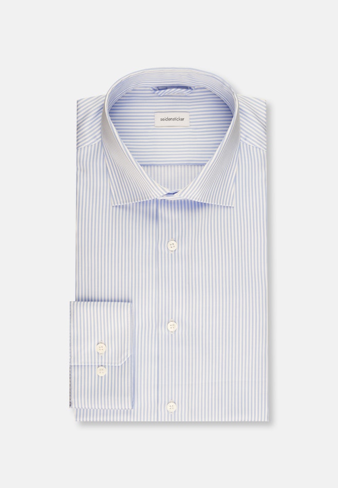 X-Slim Business shirt Stripes in Light Blue | Seidensticker online shop