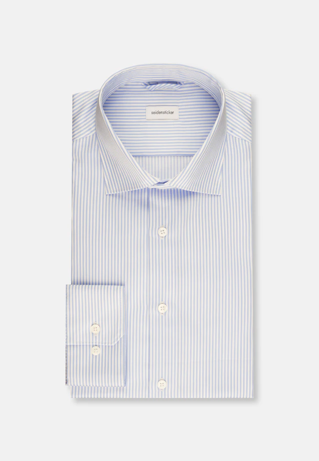 X-Slim Business shirt Stripes in Light Blue |  Seidensticker Onlineshop