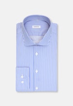 X-Slim Business Hemd Gestreift in Mittelblau |  Seidensticker Onlineshop