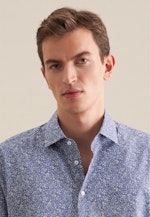 Regular Business Hemd Floral in Hellblau |  Seidensticker Onlineshop